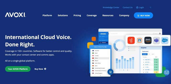 avoxi.com website