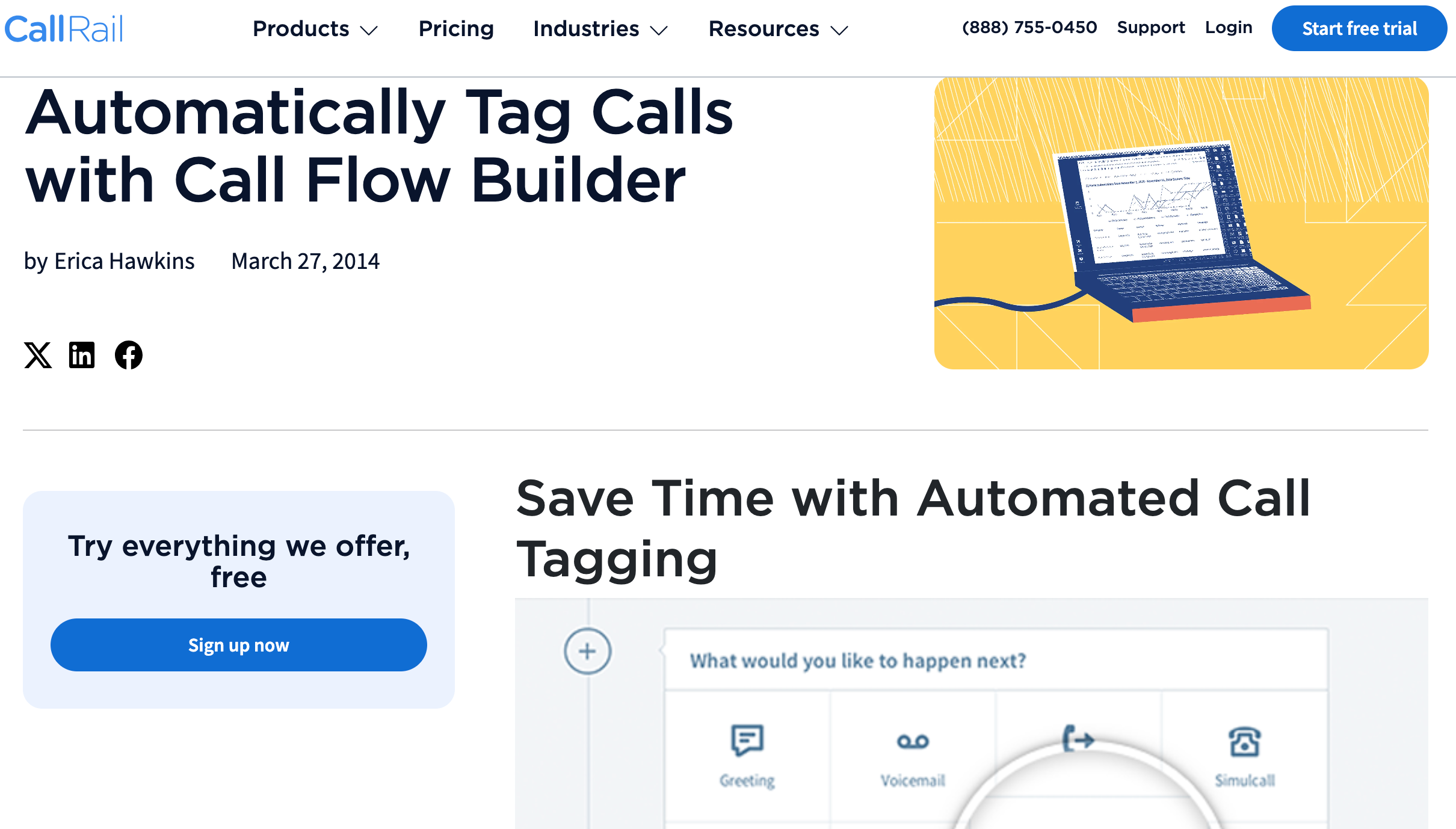 callrail call tracking tags