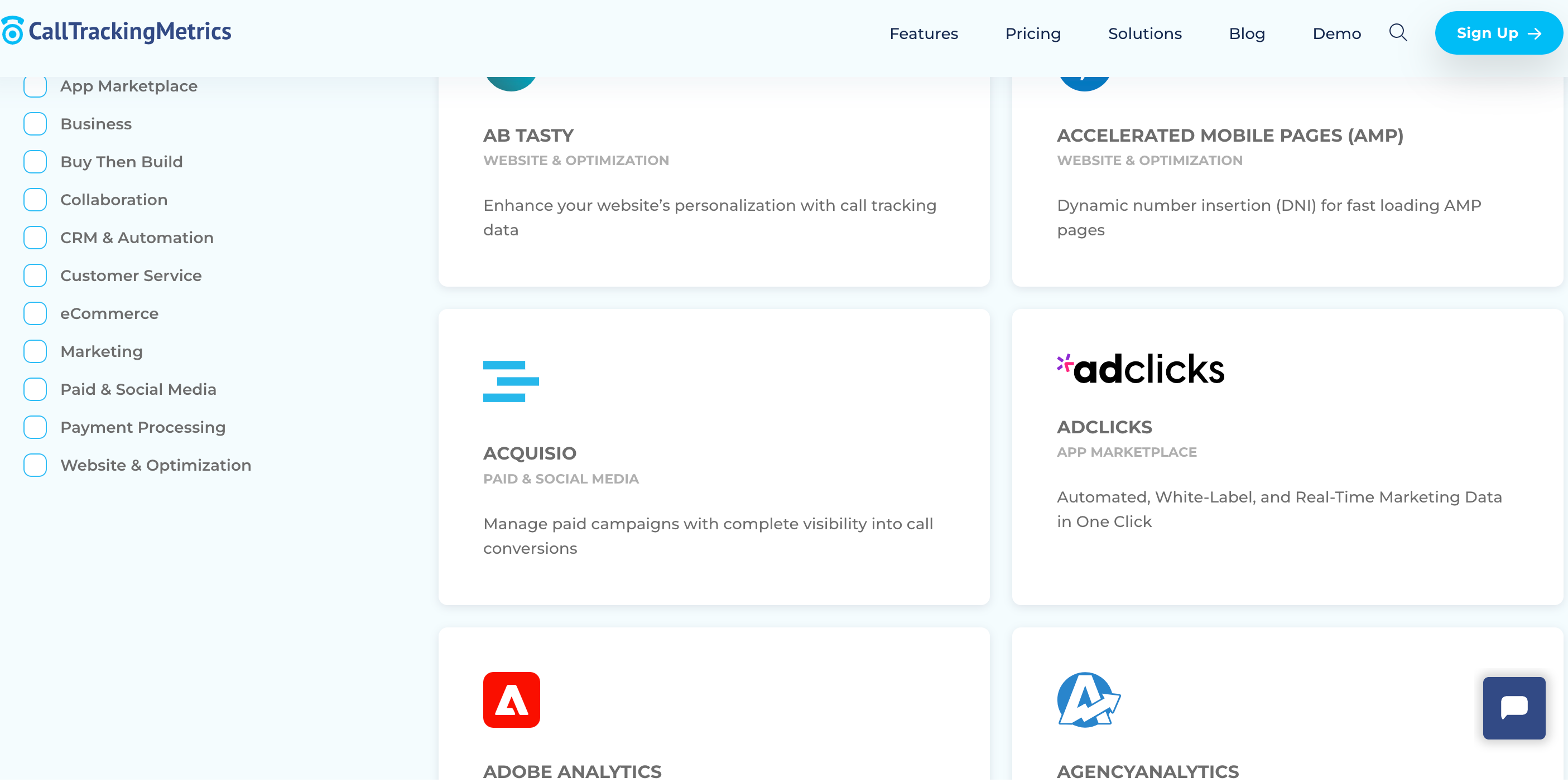 calltrackingmetrics integrations