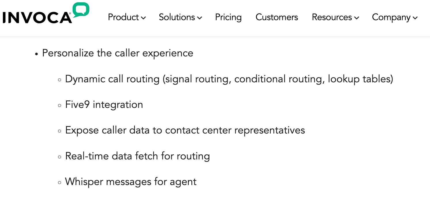 invoca call tracking flow steps