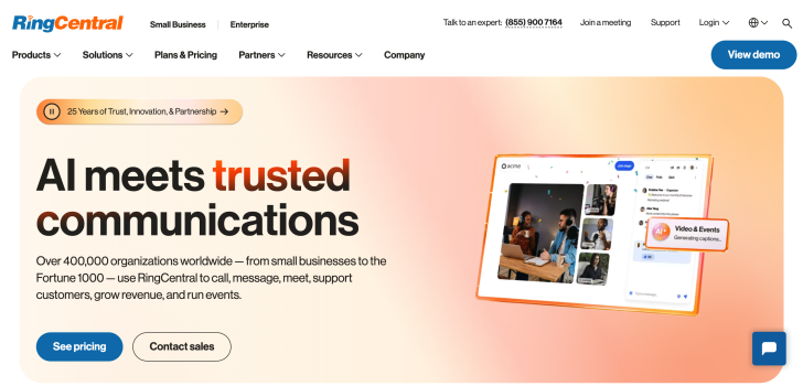 RingCentral Contact Center review