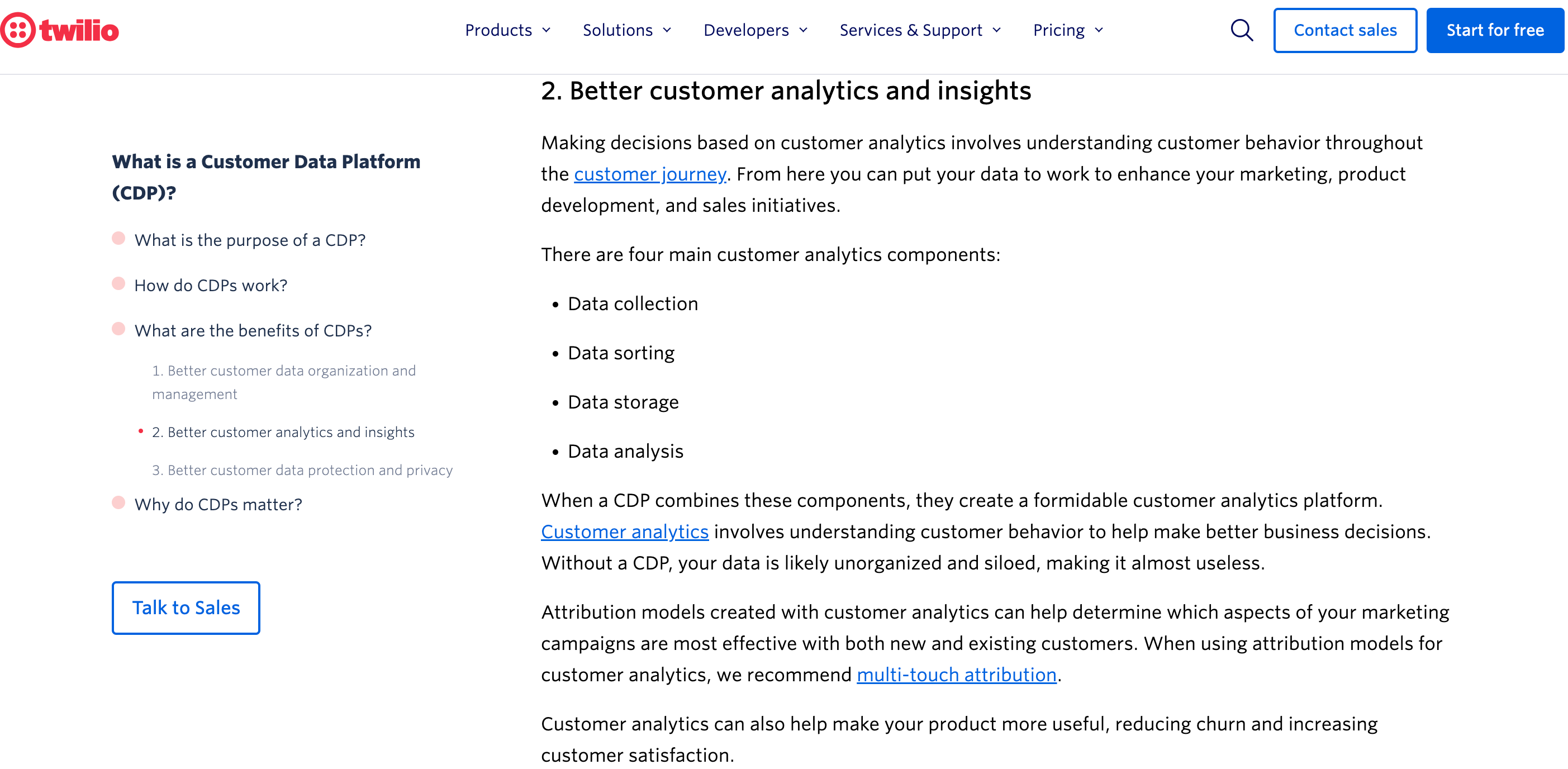 twilio digital marketing analysis