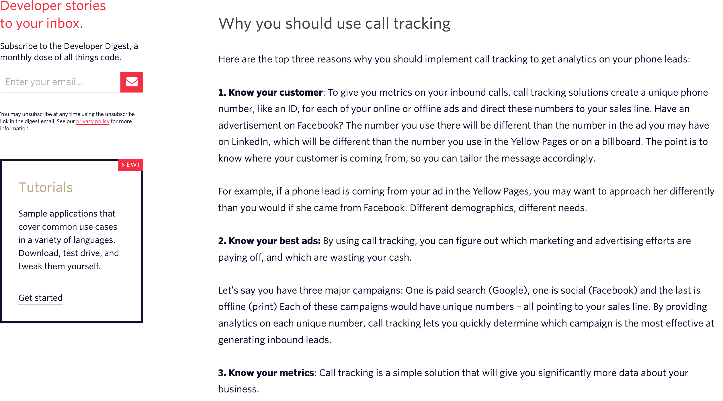 twilio offline call tracking