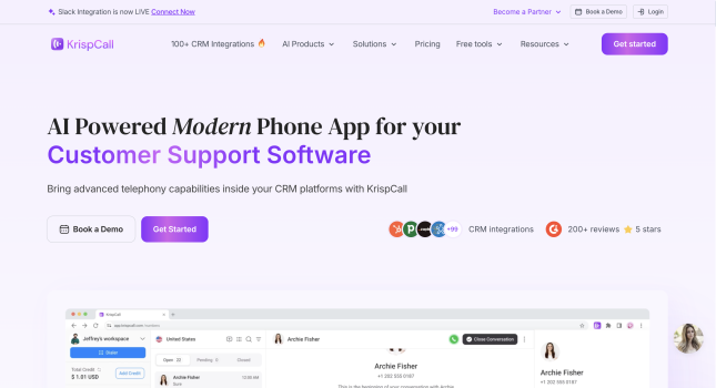 KrispCall review